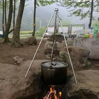 Camping Lagerfeuer Stativ Tragbare