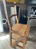 Leiterstuhl Leiter und Stuhl in einem  Holz