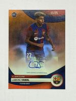 Lamine Yamal Rookie Auto 11/25 - Topps 2023/24 Barcelona