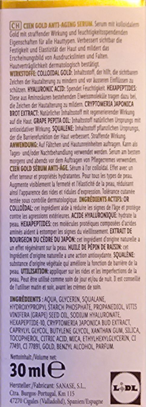Cura del viso: Gesichtscreme-Set "Cien-Gold" Originalverpack – Nuovo e nell'imballaggio originale da Fehraltorf venduto da Sumin 6