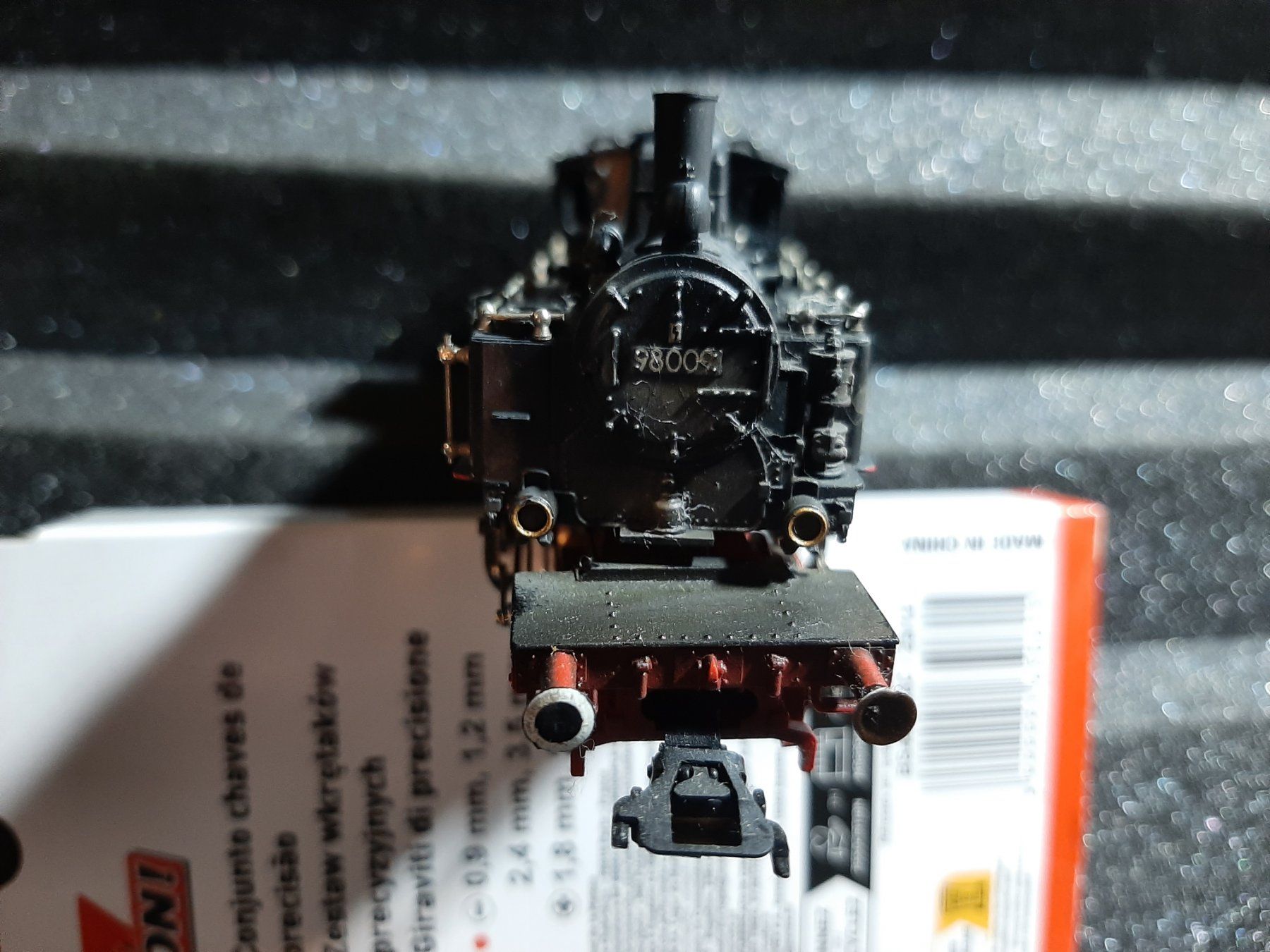 Rivarossi Modellini di ferrovie: RIVAROSSI: DR MALLET DAMPFLOK BR 98009 REF.2 – Usato da Avully venduto da RIVALIS 4
