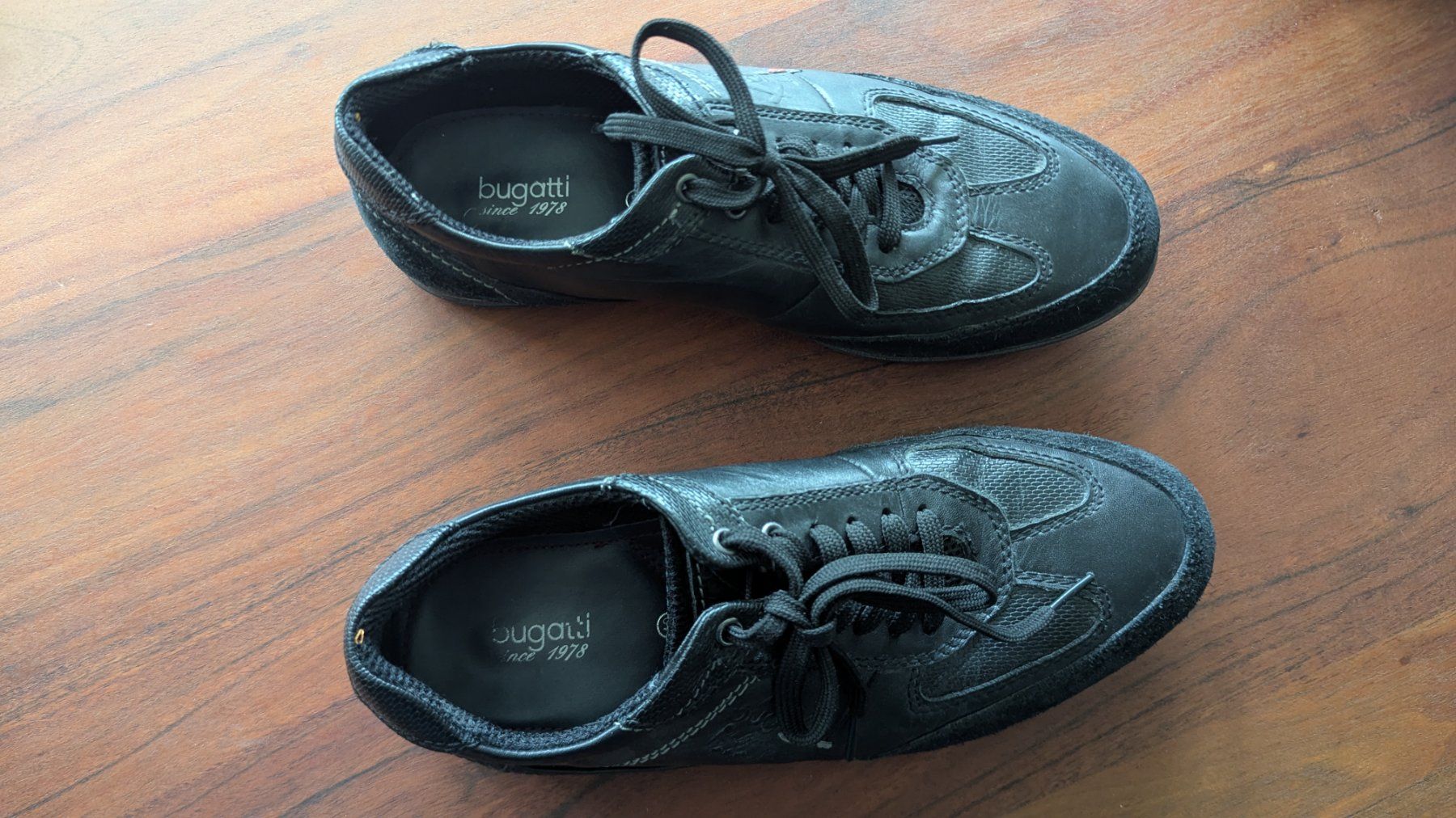 Bugatti Scarpe da uomo: Bugatti Echtleder Schuhe, Sneakers, Gr. 40, schwarz – Nuovo (secondo la descrizione) da Wichtrach venduto da itstrue 6