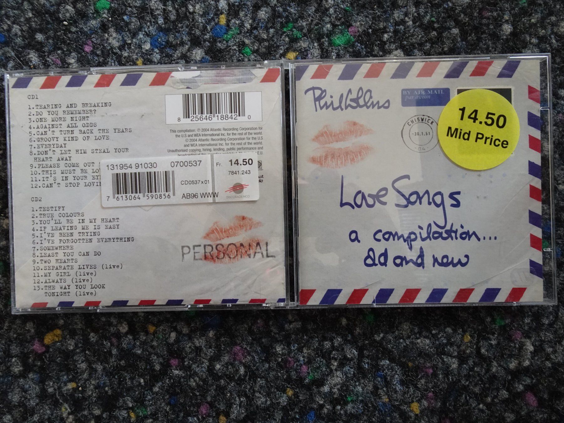 CDs: Doppel-CD : Phil Collins – Gebraucht aus Lotzwil von Kiddis