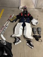 Eishockey Goalieausrüstung Brian‘s Vaughn Warrior Gr. 34+1“