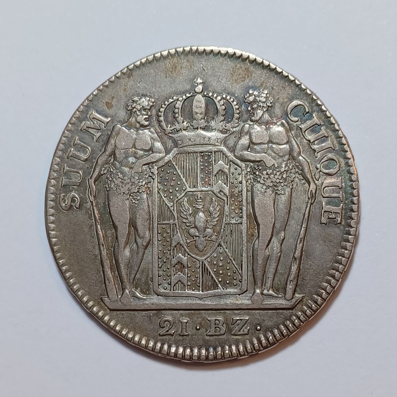 Tutti le monete: 21 Batzen 1799 Neuenburg – Usato da Pfäffikon ZH venduto da Schweizer_Muenzen 1