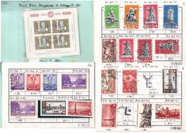 CH Briefmarken-Auswahlheft "Pro Patria"