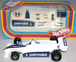 Brabham BMW BT49C F1 1981, MATTEL HOTWHEELS MEBETOYS 1:25