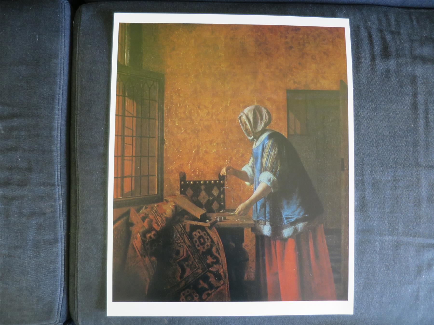 Foto & Immagini: Pieter de Hooch - Die Goldwägerin – Usato da basel venduto da setomse