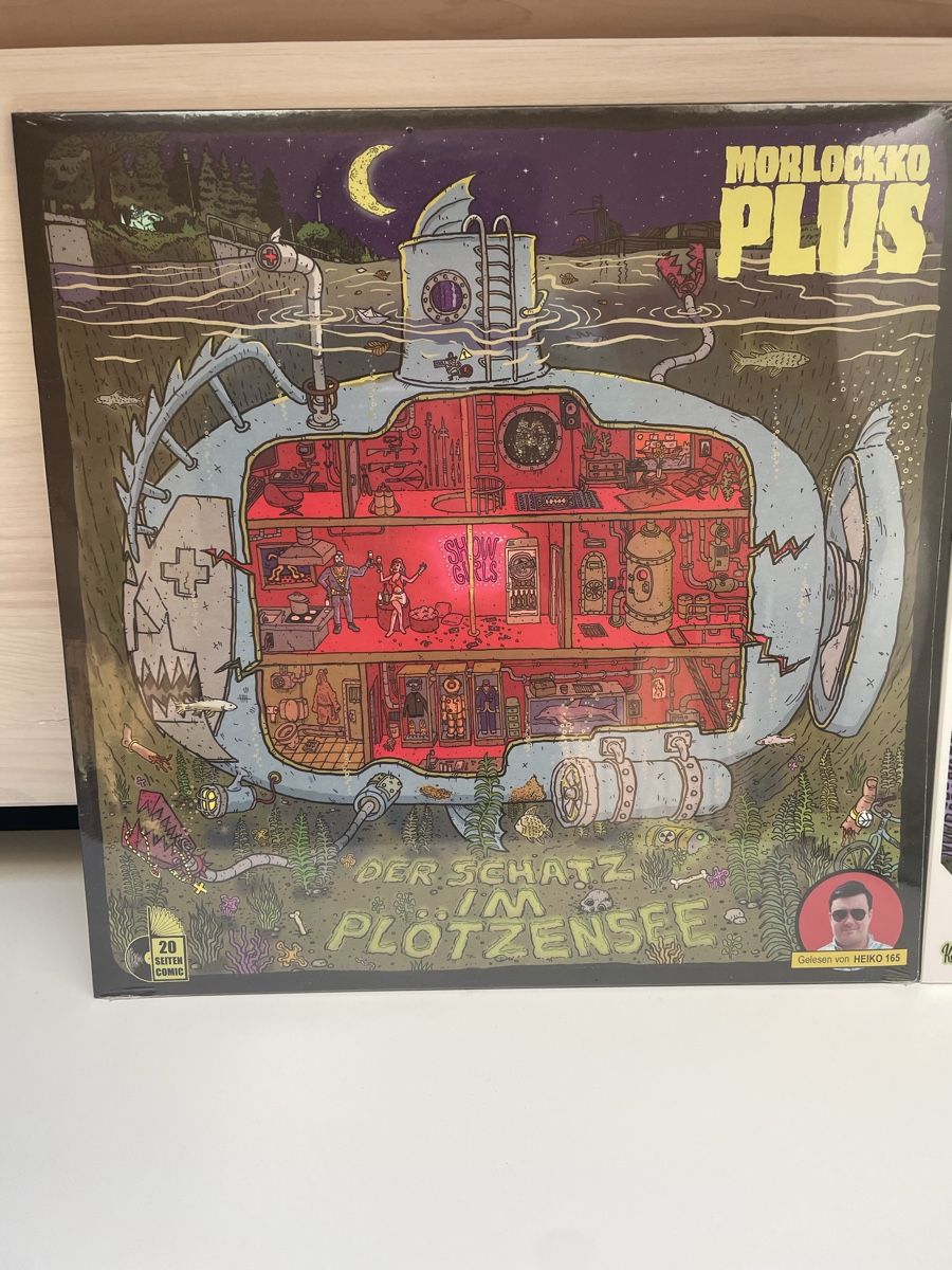Fumetti: Morlockko Plus - Der Schatz im Plötzensee - Komplettset! – Nuovo e nell'imballaggio originale da Aarberg venduto da Mama_Lulu 1