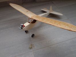 Modellflugzeug Oldtimer Antikflug Cox