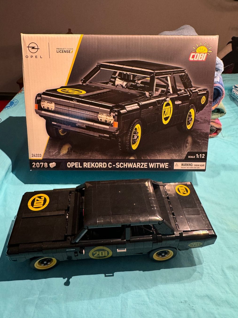 Cobi Baukästen: Cobi Opel Record C - Schwarze Witwe – Gebraucht aus Oekingen von Evo76