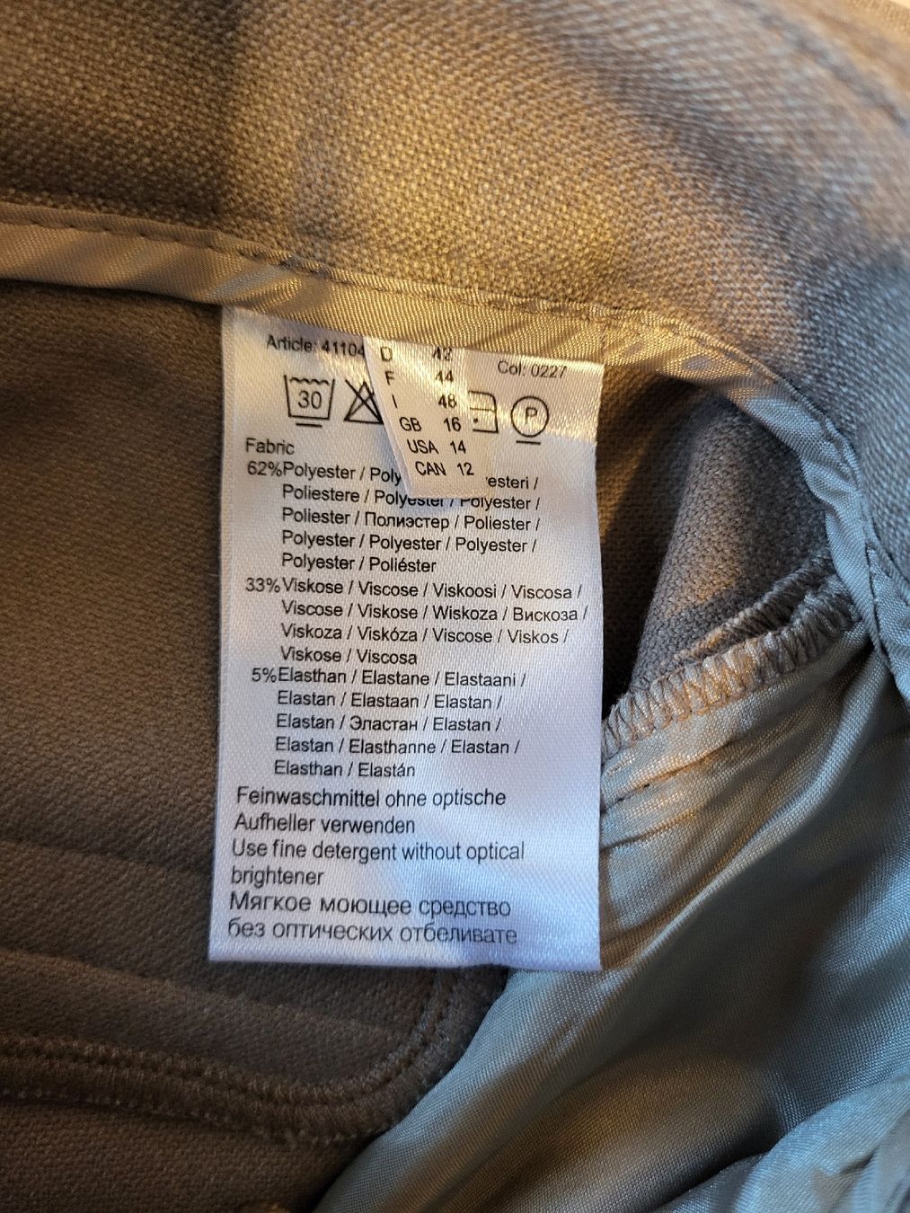 More & More Pantaloni: Neu Hose More & More, Gr 42 – Nuovo (secondo la descrizione) da Suhr venduto da lul_87gh 3