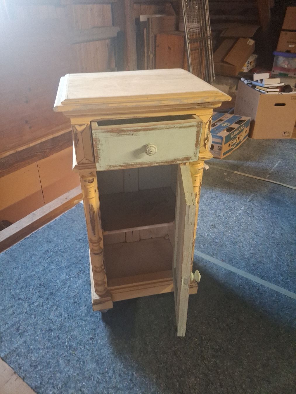 Armadi: Beistellschrank im Shabby-Chic-Stil   – Usato da Bichelsee venduto da neenas16 1