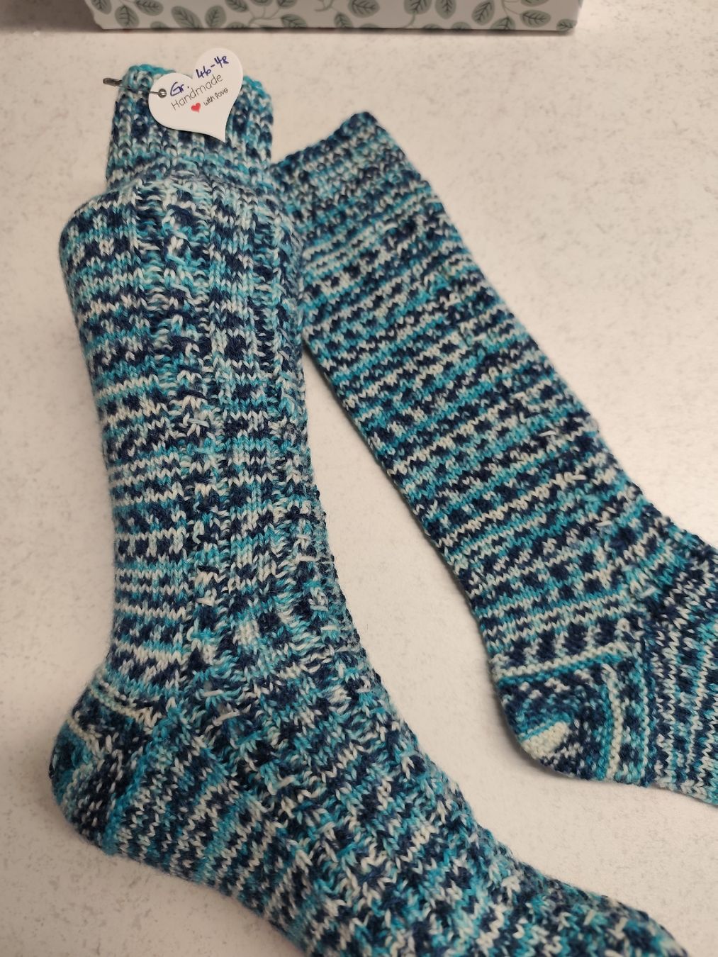 Calze: Handgestrickte Socken Gr. 46-48 – Nuovo e nell'imballaggio originale da Glarus venduto da Tutticolori55