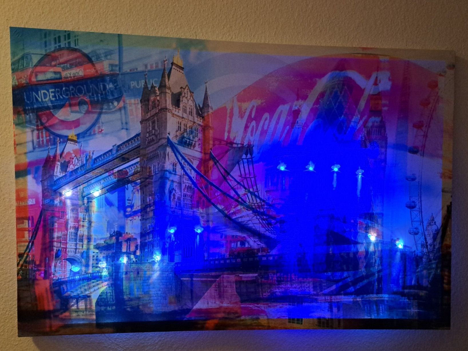Foto & Immagini: LED Kunstbild LONDON Attractions Art – Nuovo e nell'imballaggio originale da Kilchberg ZH venduto da ruedi34 6