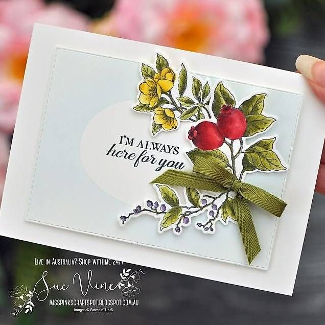 Stampin' up! Timbri: Stempelset + Stanzformen Stampin up "Botanische Prints" – Usato da Frauenkappelen venduto da evangelina78 4