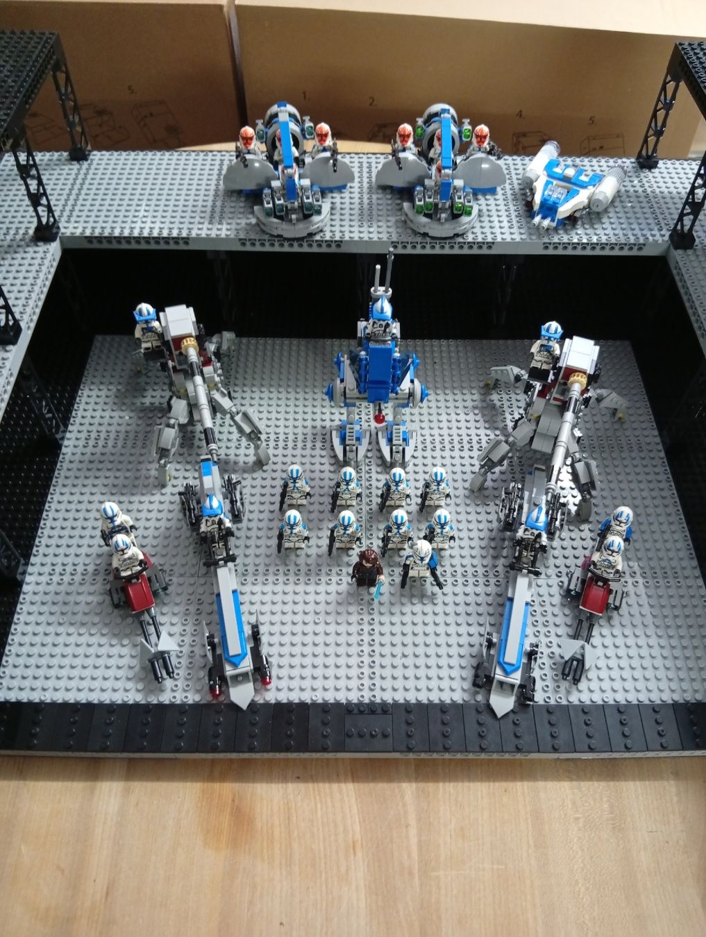 Kit di costruzioni: Star Wars Armee Clone Troopers 501Legion – Usato da Trun venduto da kawak1