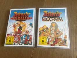 Asterix und Obelix 2 DVDs und Kleopatra der Gallier neuw.