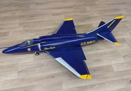 Freewing 80mm 12-Blade EDF A-4E/F Skyhawk Jet Blue Angels