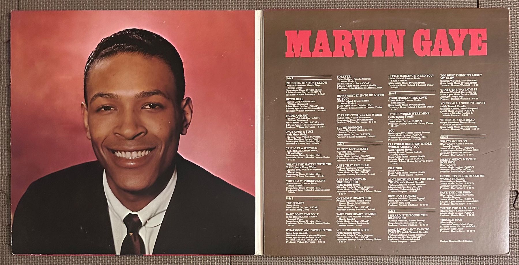 Vinyles: 3LP - Marvin Gaye - Anthology – D'occasion à Breganzona par Onairda75 2