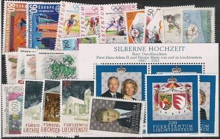 Alle Briefmarken: Jahrgänge Années1990-1-2 cpl. postfrisch – Neu (gemäss Beschreibung) aus Lausanne von Whorvath 2