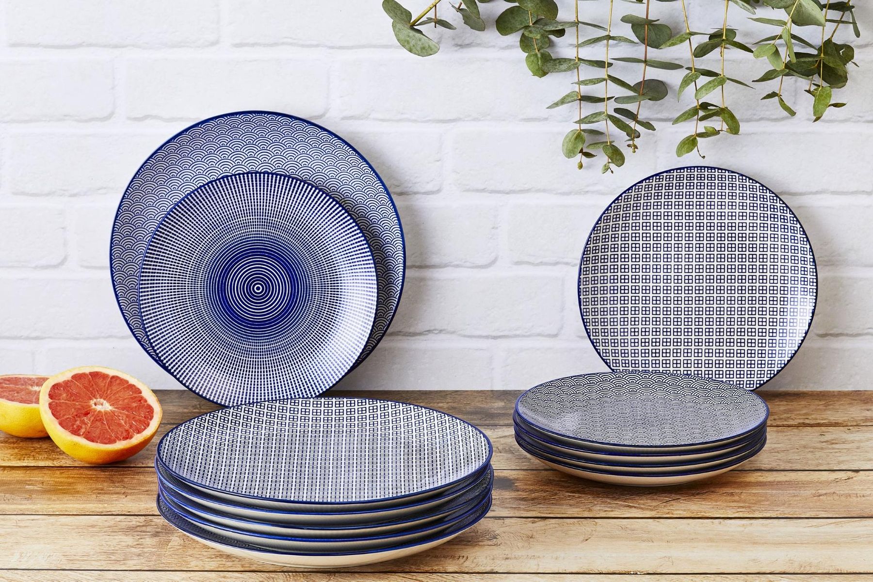 Set di piatti: Geschirr-Set PATTERN – Nuovo e nell'imballaggio originale da Bremgarten AG venduto da simpliCH 2