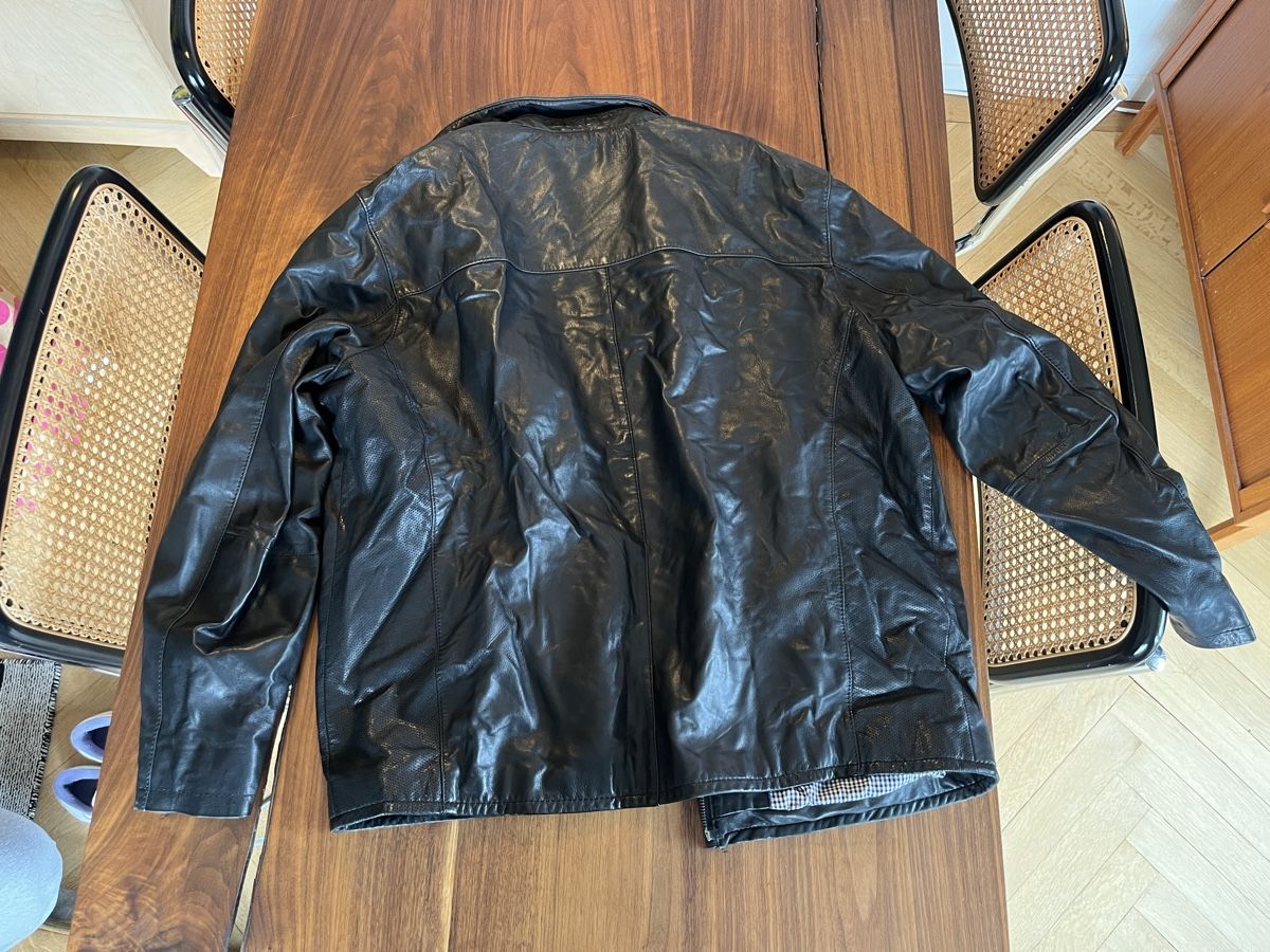 Giacche: Quadro Lederjacke Herren Gr. 54 – Usato da Uster venduto da lucabruegger 2