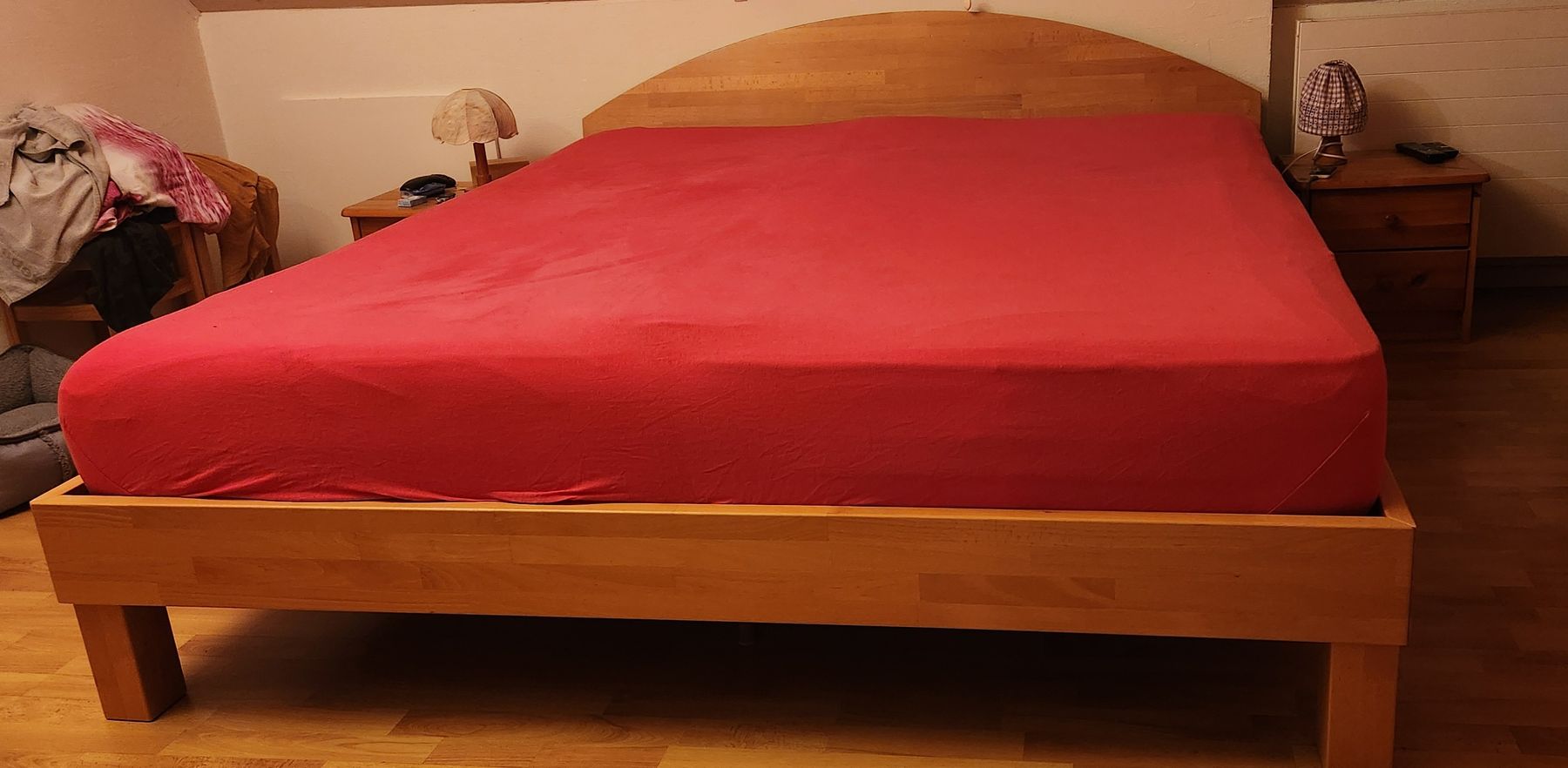 Hasena Betten: Bettgestell Holz Buche Doppelbett – Gebraucht aus Oberwil BL von Gismo14 1