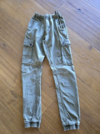 Cargo Hose Jack & Jones oliv Grösse 158 