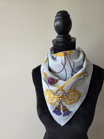 Céline Vintage Baumwolltuch 58 cm Neu mit Etikett 