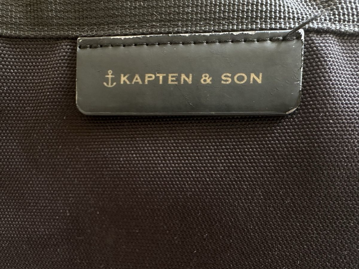 Kapten & Son Zaini: UMEA -Tagesrucksack - all black – Usato da Baar venduto da Owl_1984 4