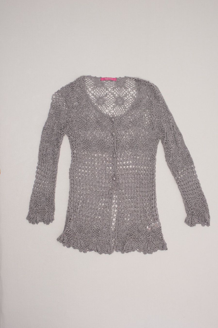 Gilet & Giacche senza maniche: Definitions Gilet Maille Ajourée Gris T. 44 – Usato da Fribourg venduto da re-fine 1