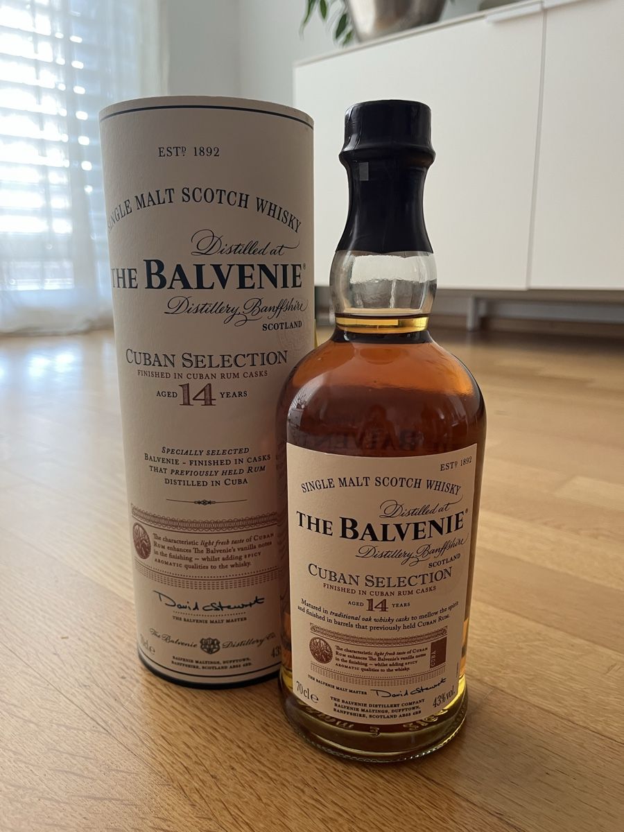 Balvenie Spiritueux: The Balvenie Cuban Selection 14y – Neuf avec emballage d'origine à Zürich par justkimye