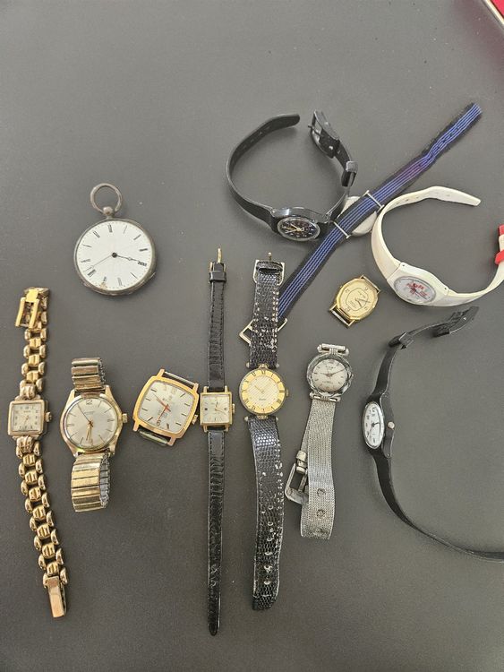 Lot De 2 Montres-bracelets Mécaniques Vintage - Fonctionnent - REF11909J - Unisexe