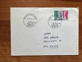 St. Gallen 1  Werbestempel Ersttag   (M267)