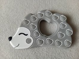 NEUWERTIG Beissring Igel 9 cm lang