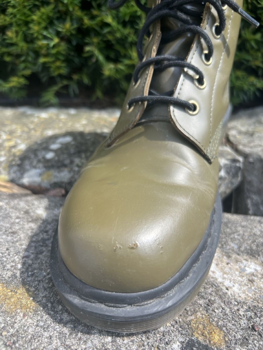 Dr. Martens Scarpe da uomo: Dr. Martens Stiefel Khaki Grösse 42 – Usato da Rapperswil SG venduto da din_lnq9 4