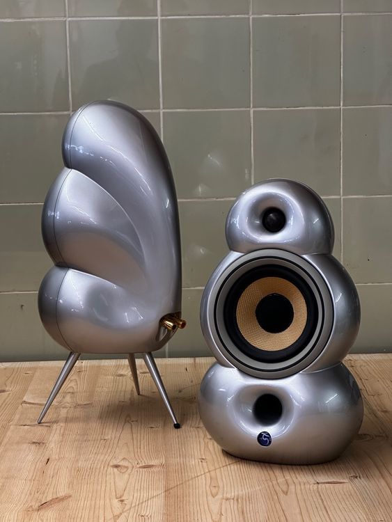 Scandyna Blueroom Podspeakers B&W silber | Kaufen auf Ricardo