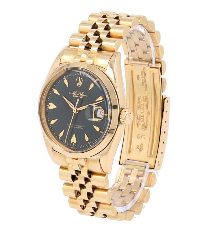 Rolex Orologi: Rolex Datejust Black Gilt  Yellow 6604 – Usato da Stabio venduto da phi_k5ws 2