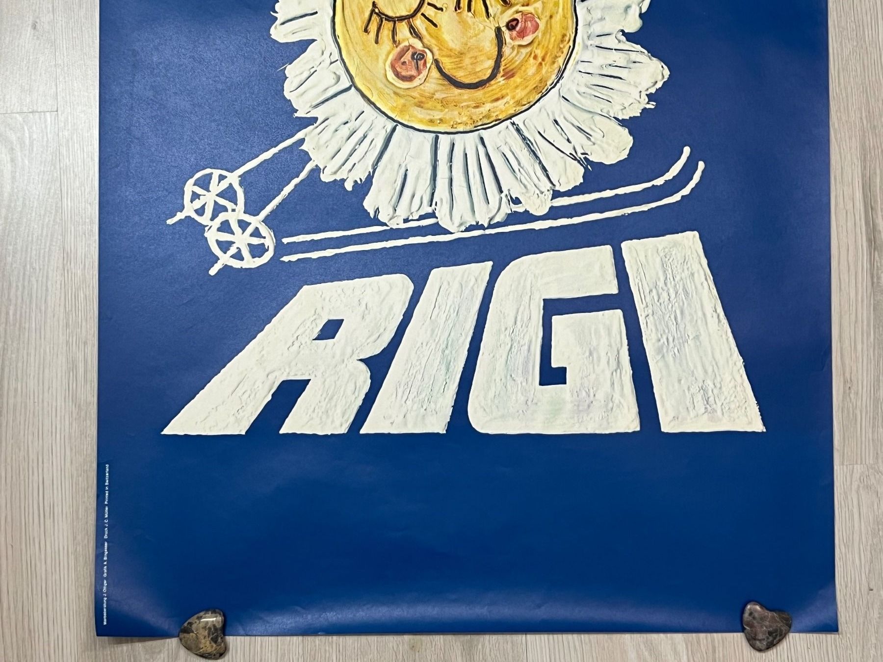Foto & Immagini: Plakat Rigi original 1973 August Bingesser – Usato da Vaduz venduto da Unikate-Markt 2