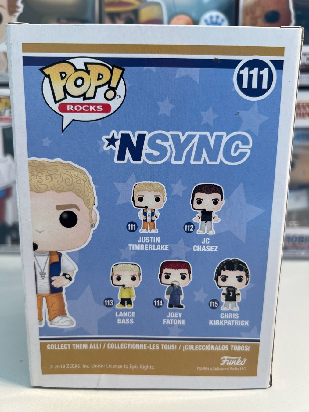Funko Statuette: Funko POP! Rocks NSYNC Justin Timberlake – Usato da Le Mouret venduto da perfectbijou 2