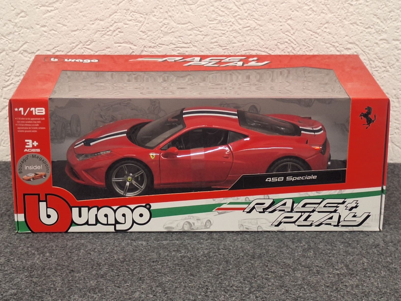 Bburago Modellini d'auto: Bburago Ferrari 458 Speciale 1/18 – Nuovo (secondo la descrizione) da Grüt (Gossau ZH) venduto da wisdomio7 1