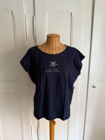 TOM TAILOR - Oberteil dunkelblau XL