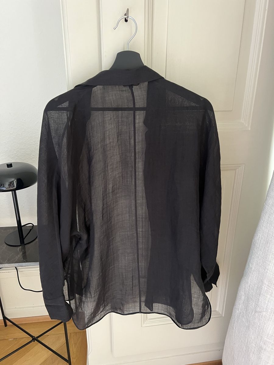 Massimo Dutti Camicette: Chemisier Massimo Dutti noir – Nuovo (secondo la descrizione) da Genève venduto da MinimalistDressing 3