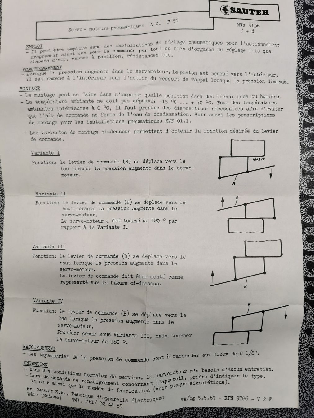 Kompressoren: Sauter commande pneumatique – Neu und originalverpackt aus Arvillard (Salins) von Cloclo10 4