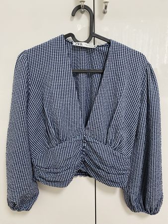 ZARA Langarm Bluse, Grösse XS
