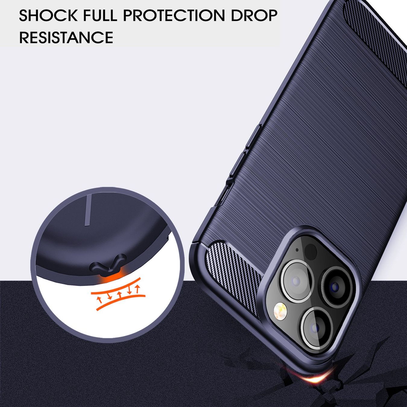 Covers & Schutzfolien: iPhone 14 PRO Hülle Etui Silikon Case Cover Tasche ROBUST – Neu und originalverpackt aus Volketswil von coverandmore 4