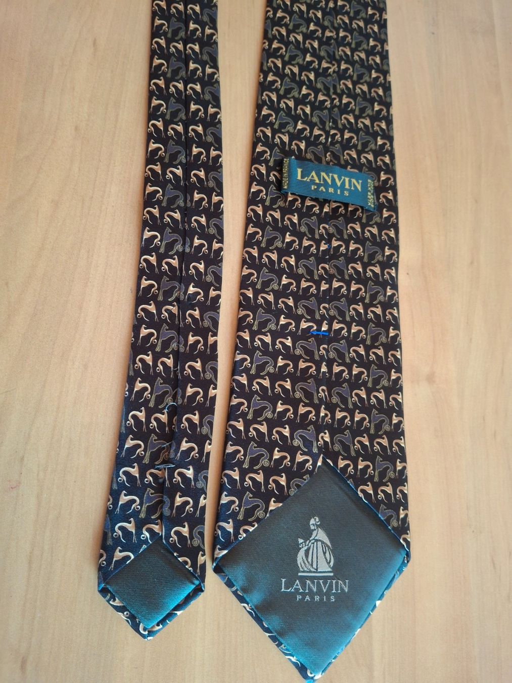 Lanvin Cravatte: Cravate 100% soie marque Lanvin – Usato da Villiers venduto da san_jn5w 5
