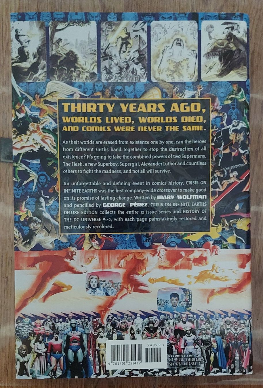 Fumetti: Comic Book Crisis on Infinite Earths DISCOUNTED!-COLLECTION – Usato da Giubiasco venduto da Grungni 1