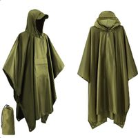 NEU Camping Regenponcho 3in1 / Poncho de pluie de camping